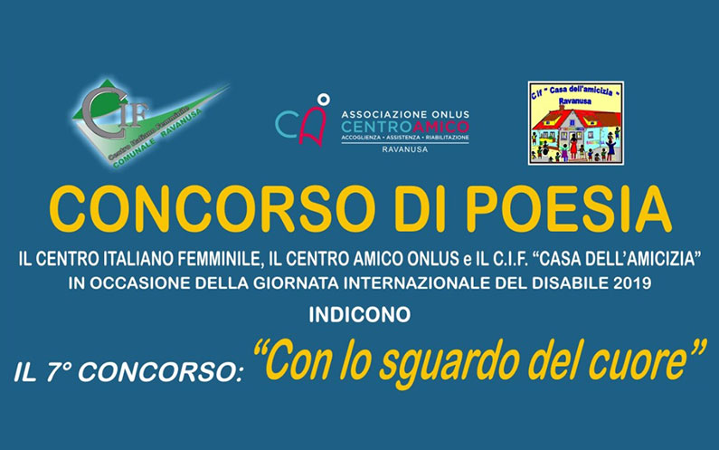 7° Concorso di poesia “Con lo sguardo del cuore”