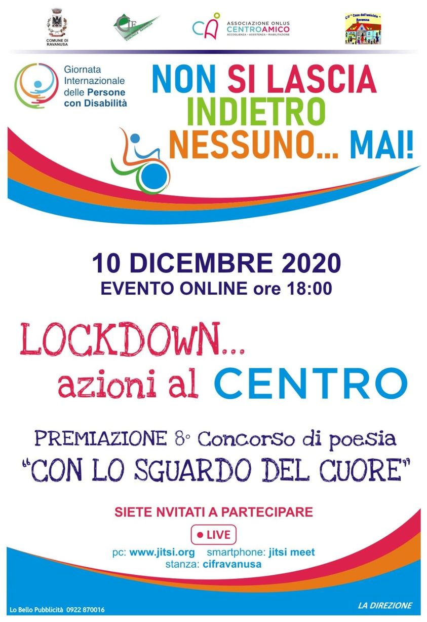 Concorso di poesia “Con lo sguardo del cuore”